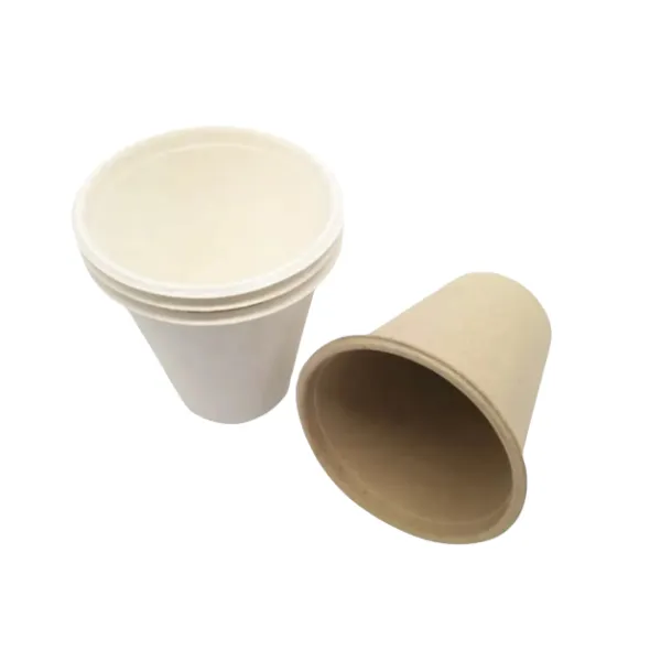 4 eco compostable cups