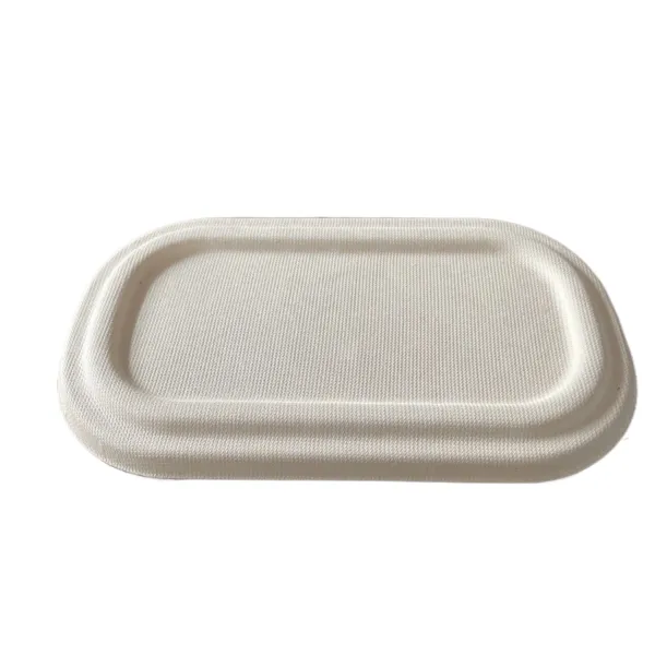 takeaway packaging bagasse lid
